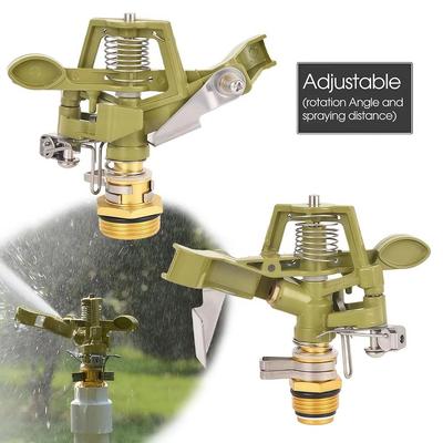 Adjustable Nozzle Rotating Sprinkler Lawn Irrigation Sprinkler  for Vegetable Field Orchard