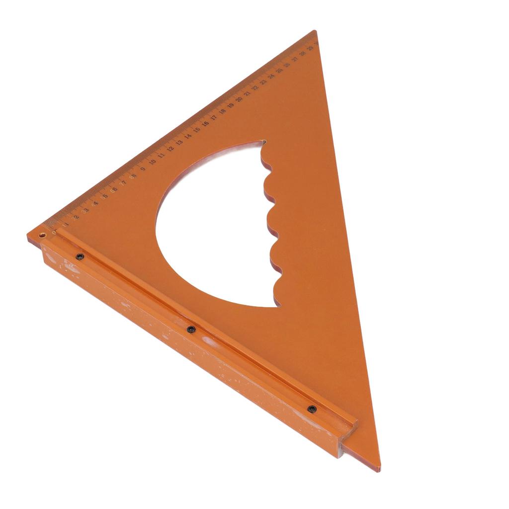 31 X 31cm Woodworking Triangle Ruler High Accuracy 90 Degrees  Right Angle Ruler for Carpenter