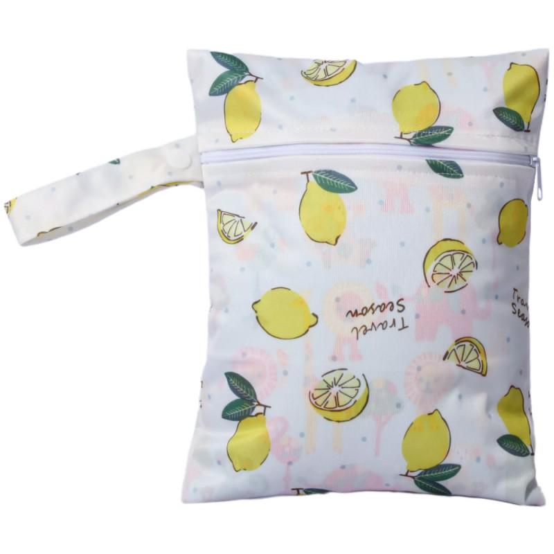 Portable Waterproof Diaper Storage Bag Babies Reusable Washable Single Pocket Travel Organizer Strollers Bags
