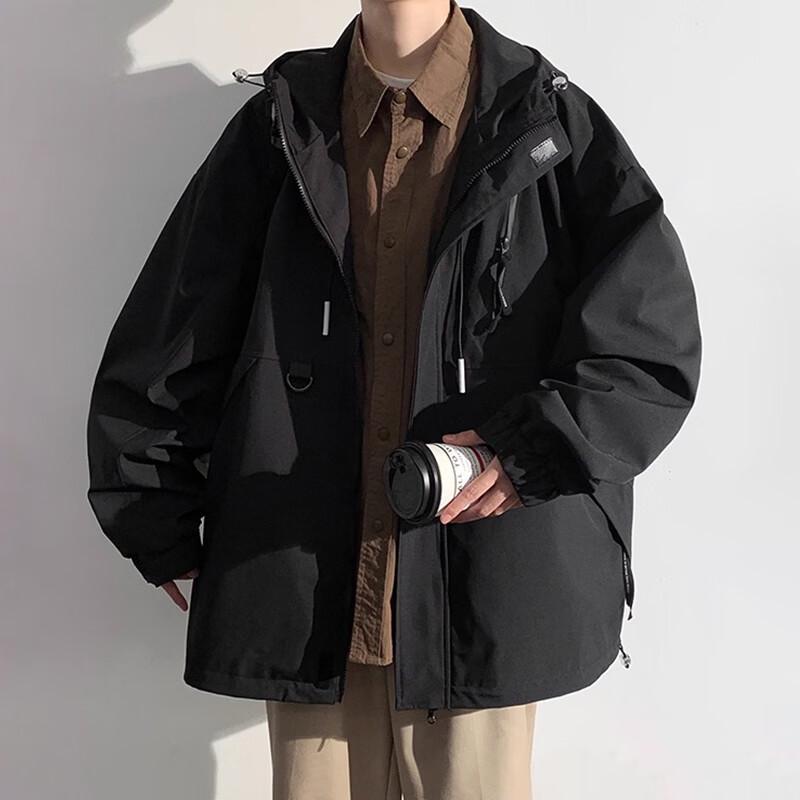 PLAYBOY Men's & Women's Hooded Windbreaker Jacket