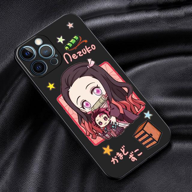 

Чехол «Убийца демонов» для Apple Iphone 11 14 13 12 Pro 7 Xr X Xs Max 8 Plus 6 6s Se 2022 14pro Max, черный мягкий чехол для телефона iPhone 11