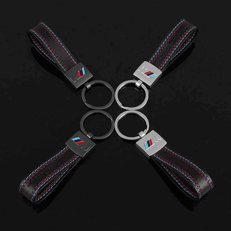 SYJH7 Car Key Fobs Keyring Decoration Gift For BMW M E30 E39 E46 E90 E93 E60 F10 M5 M6 M7 X4 X5 Auto Interior Modification Accessories