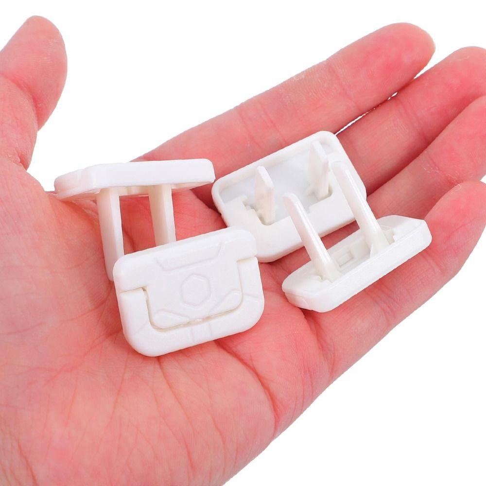 50pcs Two Holes Design Anti-electric Shock Protection Cover  Power Socket Protection