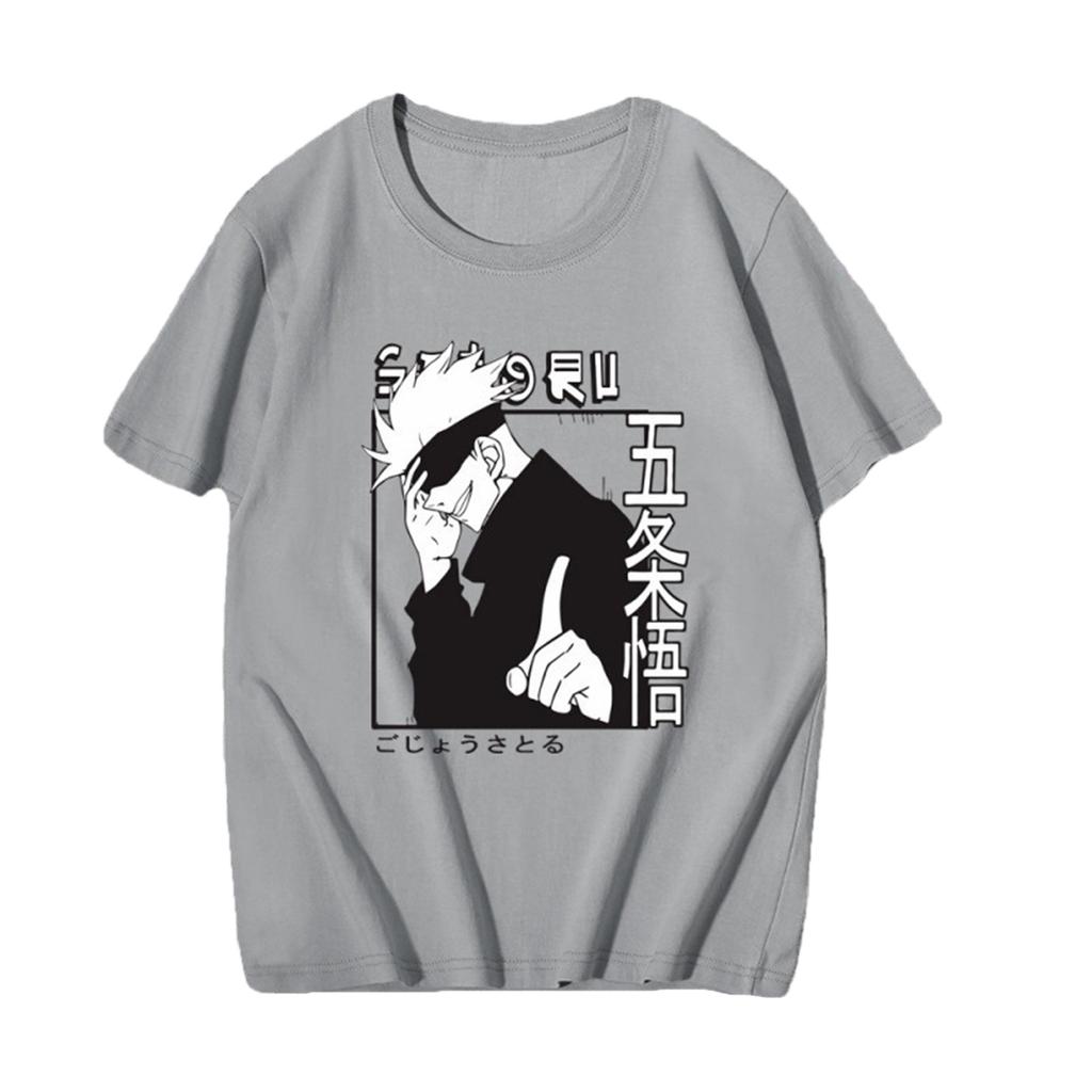 Japanese Manga New Spell Back To War Anime Women's T-shirt Cotton Short-sleeved Summer Printing Sports