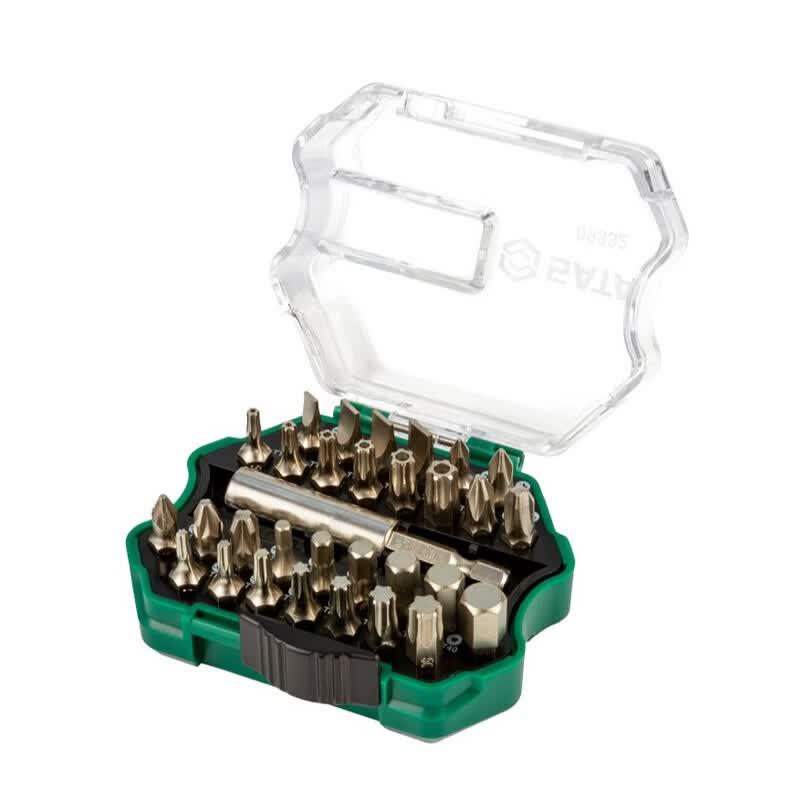 SATA 31-Piece 6.3 Series Electric Screwdriver Bit Set Standard