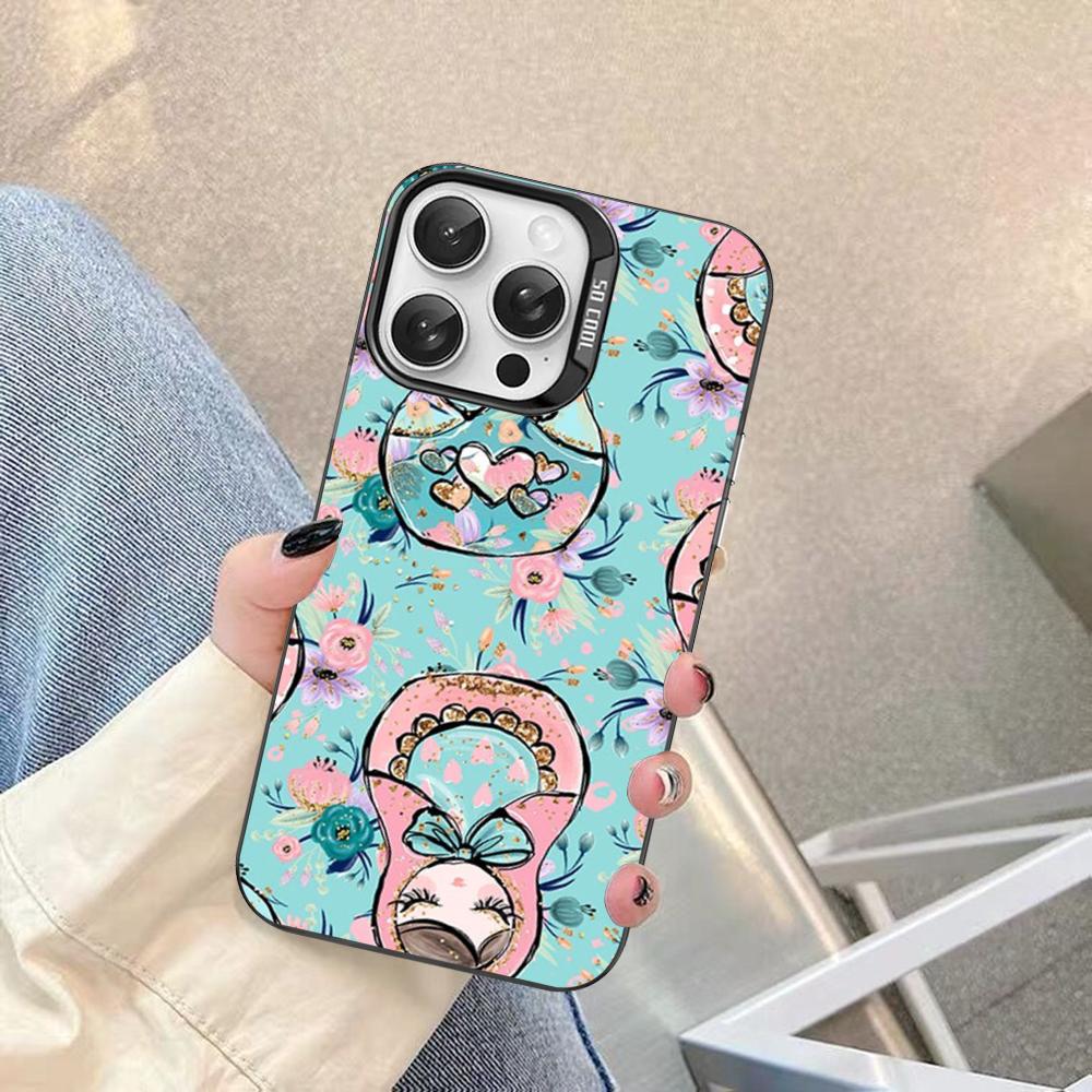 Russian Dolls Matryoshka Cute Phone Case For IPhone 16 15 14 13 12 11 Pro Max X XR XSMAX 8 7 Plus Matte Shockproof Back Cover
