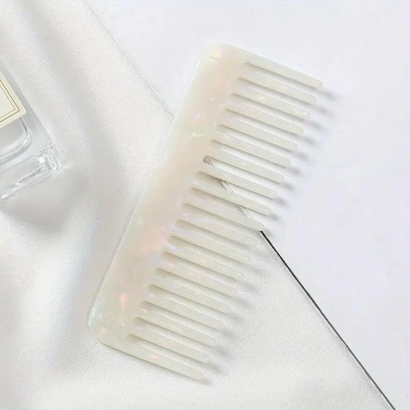 

Цветная ацетатная расческа для волос, распутывающая щетка, портативная расческа для укладки волос, парикмахерская расческа A