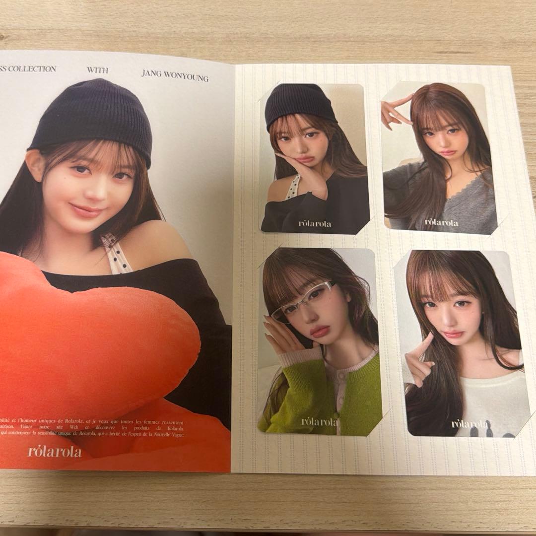 [Б/У] Фотокарточка Rolarola Wonyoung Rolarola