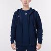 Under Armour Logo Print Sports Training Knit Hooded Jacket Men Jacket College-Blue 21600305-408