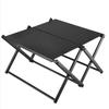 3 Tier Folding Storage Shelf Multi-Function Metal Storage Rack Heavy Duty Portable Camping Organizer for Hiking Picnic