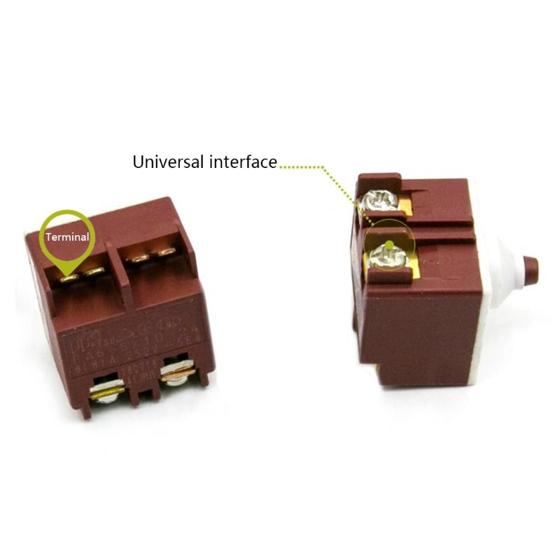 Adjustable Angle Grinder Push Button Switch for 6-100/7-100 FF03-100A Angle Grinder Switch Type 100 Angle Grinder Switch