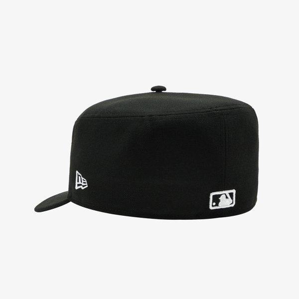 New Era Mlb Chicago White Sox Czapka Fitted Czarna z Zakrzywionym Daszkiem i Wypełnieniem Free Curved Fillbox 14881450