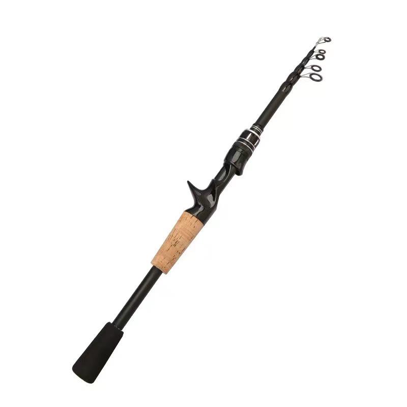 Portable Telescopic Lure Rod: Lightweight Short Sea Rod with Straight/Gun Handle for Casting