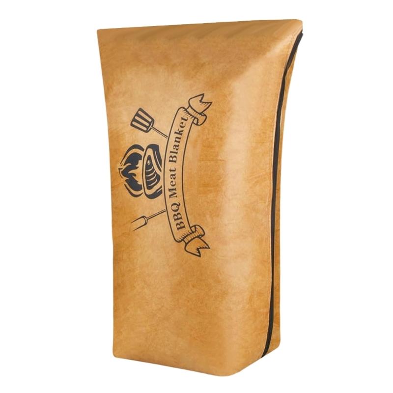 Spacious BBQ Insulated Storage Bag with Double Zippers and Carry Handle Perfect for Picnics Camping Day Ensuring Easy Access