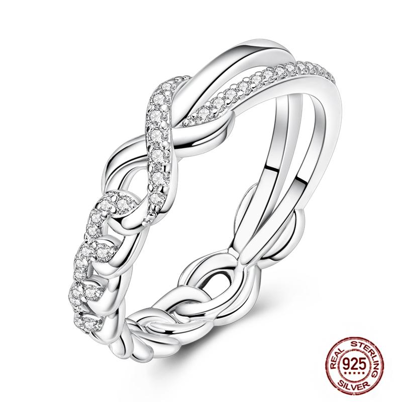 Luminous Firefly 925 Silver Ring Sparkling Rainbow Color Heart Wishbone Flower Original Rings For Women Wedding Jewelry