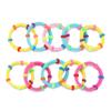 220PCS/Set Candy Color Kids Girls Gifts Hairpin Hair Clip Hair Rope Accessories