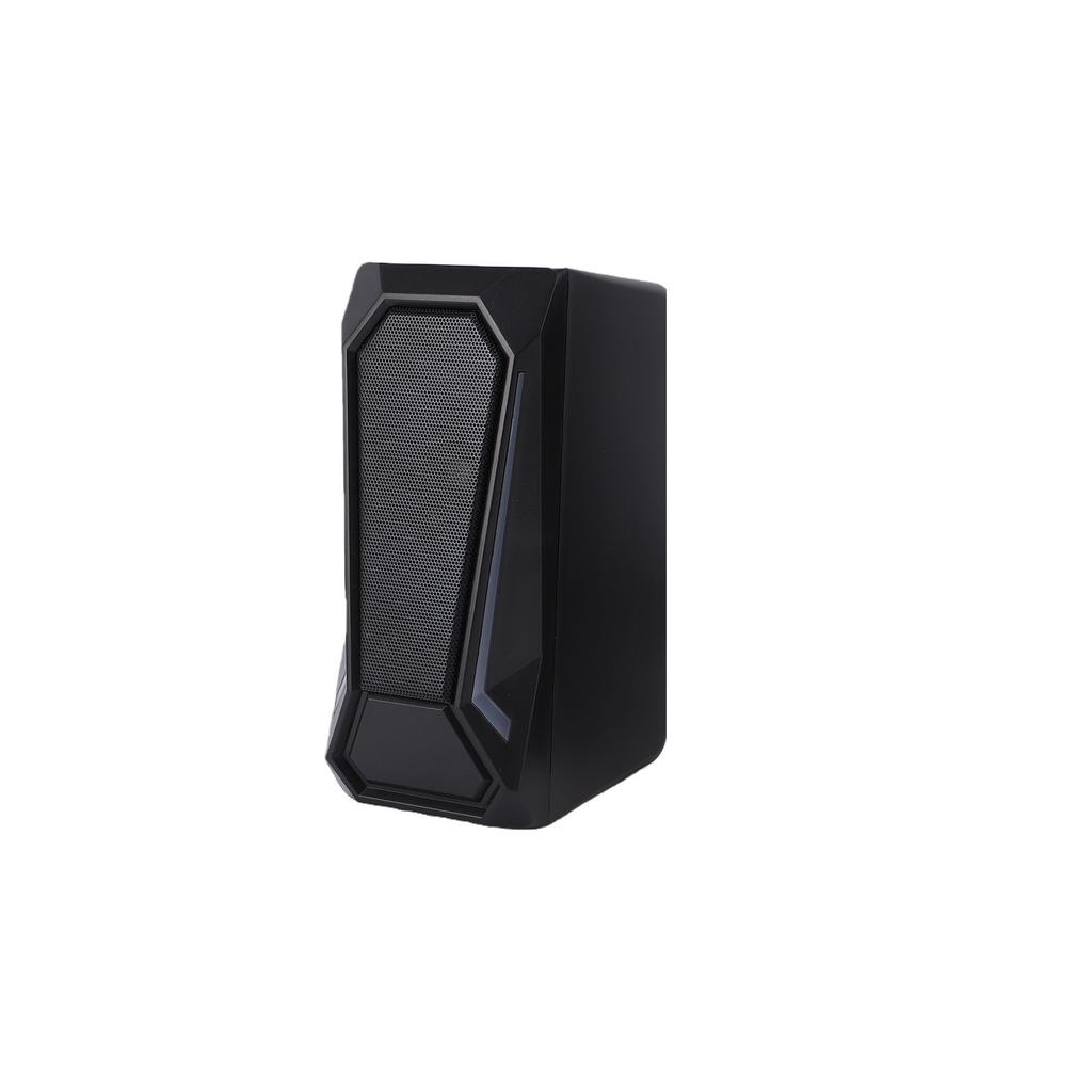 Computer Speakers 2.25 Inch Full Range 5W Peak Power USB Powered 2.0 Channel RGB PC Speakers with Stereo Sound 3.5mm