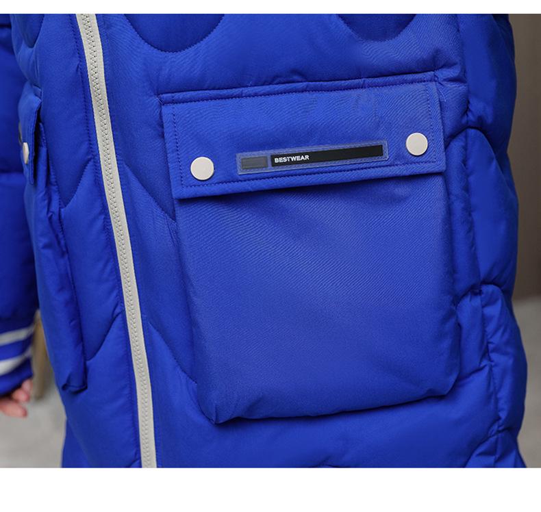 Women's Plus Size Hooded Cotton Jacket - Winter 2023, Mid-Length, Thickened, Loose Fit Outerwear