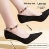 Sangles Anti-Chute pour Talons Hauts: Installation Facile, Ajustement Sécurisé, Lacets Antidérapants