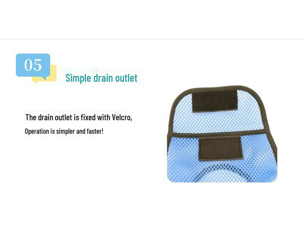 Breathable Mesh Ostomy Pouch Protector with Waist Belt