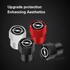 4Pcs Car Aluminium Alloy Tire Cap Valve Cover Accessories For Opel Corsa D Astra Insignia Mokka Adam Combo OPC Vauxhall Vectra H