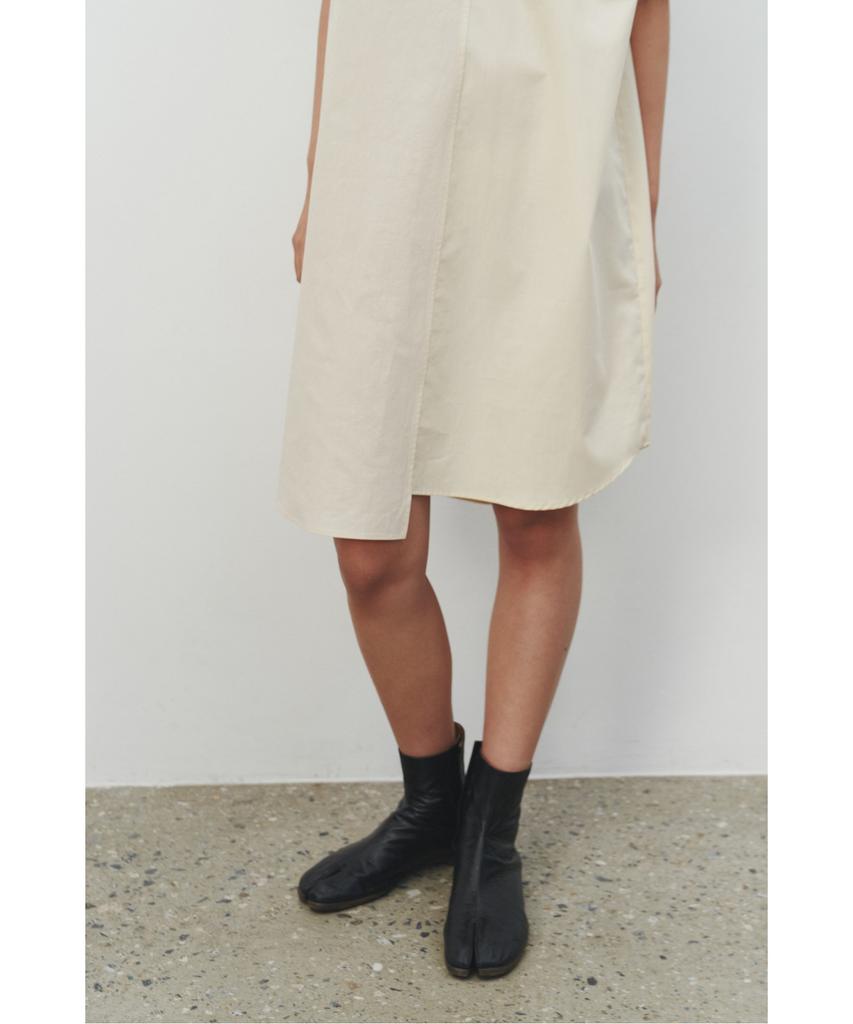 Recorde Mock Neck Split Dress_Rqdam25572Ivx
