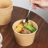Fang Cao Di Disposable Paper Bowls, 1000ml (100-pack)