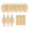 10/12pcs Adhesive Hydrocolloid Gel Blister Plaster Heel Anti-wearing Heel Sticker Pedicure Patch Plaster Foot Care Tools