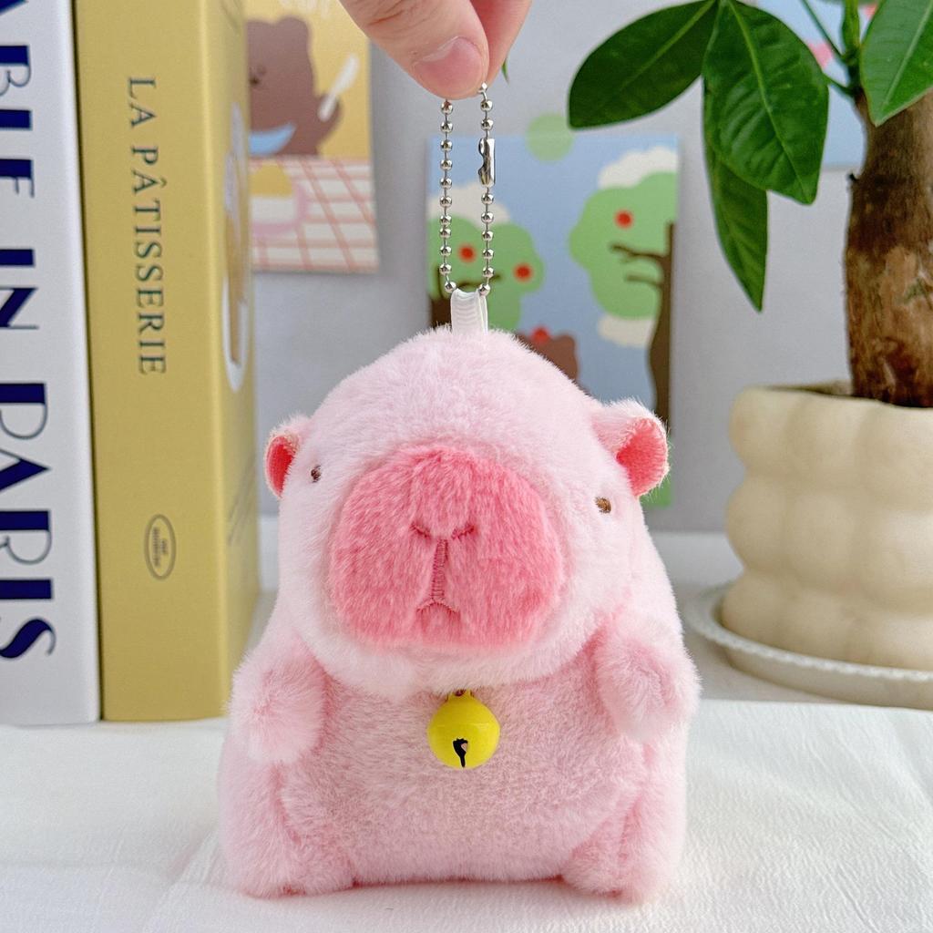 Popular Guinea Pig Plush Keychain - Cute Cavy Backpack Charm & Ornament