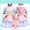 Madoka Kaname Puella Magi Madoka Magica Cosplay Costume Elegant Maid Dress Set