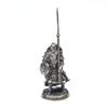 White Copper Miniatures Vintage Metal Soldiers Model Statue Japanese Shogunate Samurai Figurines  Desktop Toy Ornament Decoration