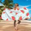 1pc Watermelon Beach Towel Swimming Quick-drying and Super Absorbent Suitable for Beach Vacation Pool Summer Gift for Friends