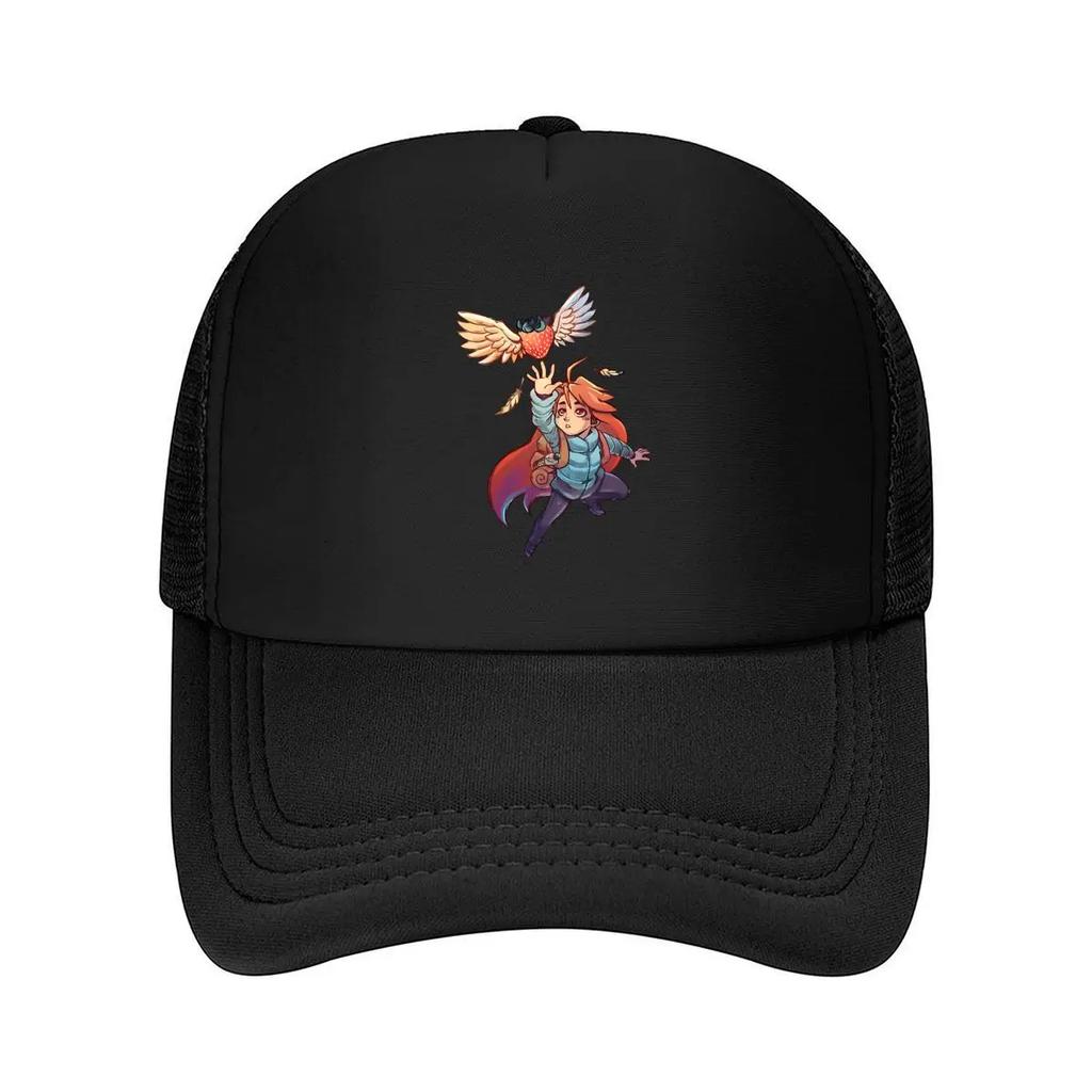 Flying Berry Fantasy Inspired Whimsical Character Design Mesh Baseball Cap