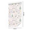 Rabbits In the Tree Wallpaper for Living Room and Bedroom 50x1000