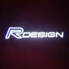 2PCs Car Door Light LED Welcome Laser Projector Logo Lamp Backlight For Volvo Rdesign Polestar AWD V50 S60 XC60 S40 XC40 XC90 V6