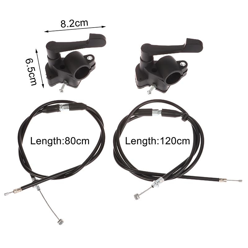 1Set Atv Quad Gashebel Daumensteuerung Montage mit Gaszug und Griffe für 50-250Cc