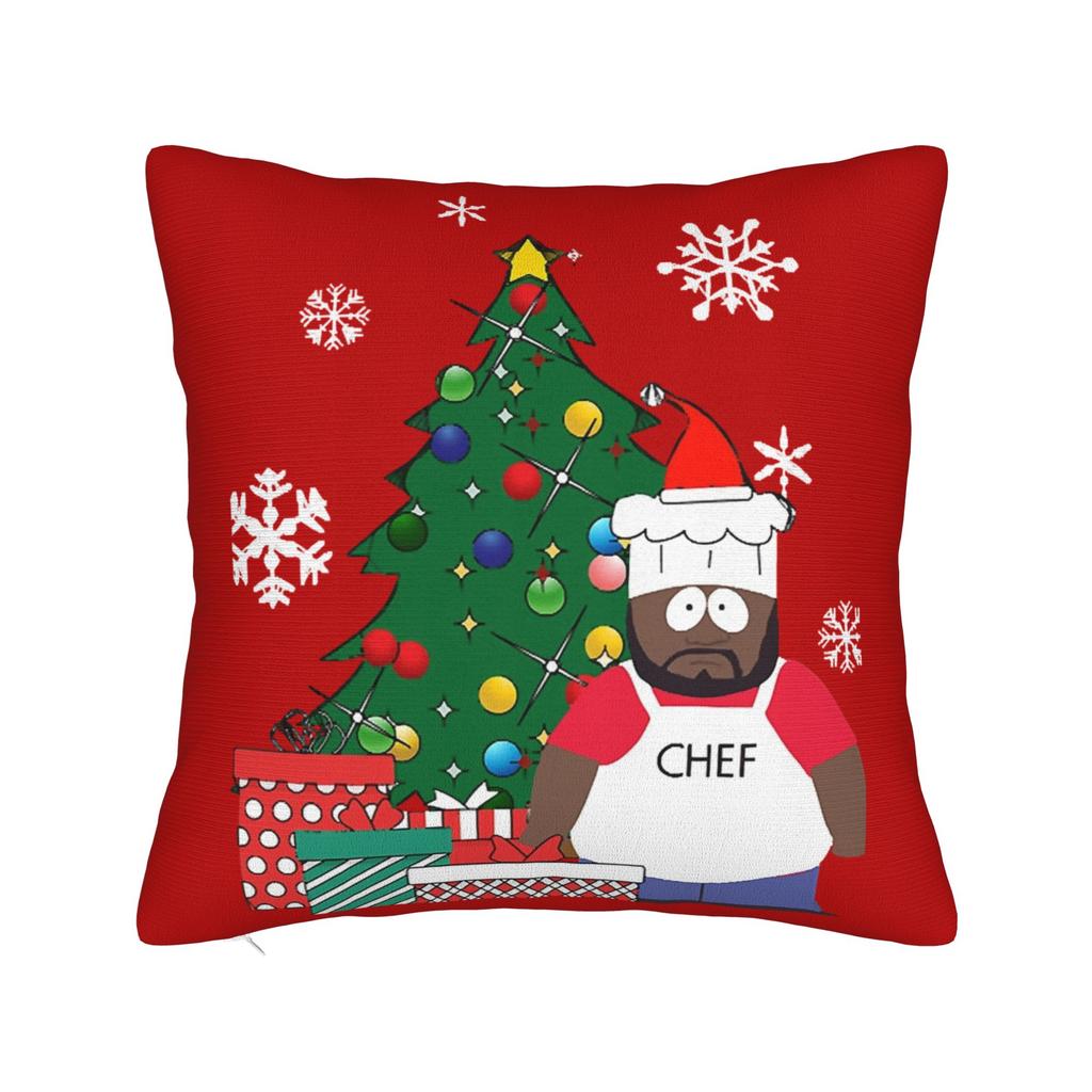 Cartoon Souths Parks Christmas Pillowcase Soft Cushion Cover Decorations Throw Pillow Case Cover Bedroom Square