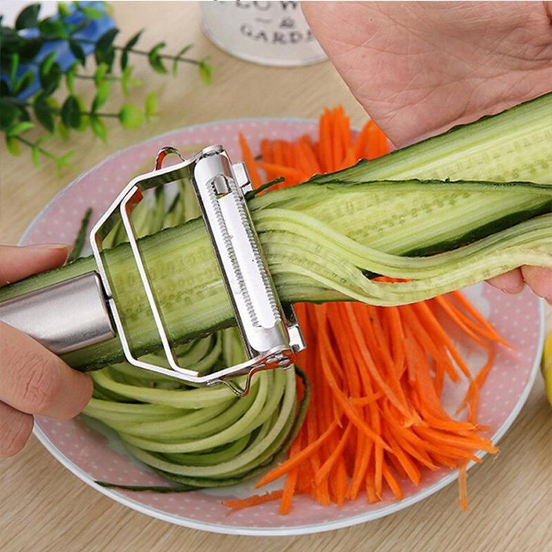 

Rust Steel Multifunctional Peeler, Fruit Shredder, Potato, Melon, Kitchen Items, House Accessories