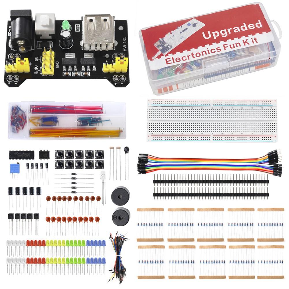 Active Passive Buzzers 830 Connection Points Beginner Electronics Kit