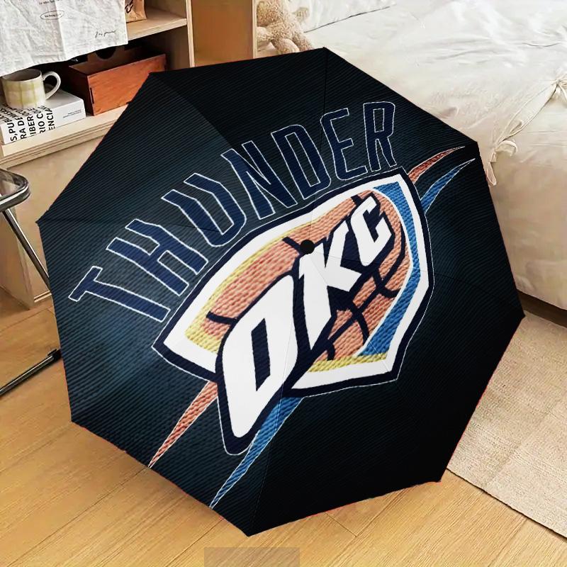 Oklahoma Sports Team Umbrella Folding umbrella, automatic umbrella 8-Frame for Travel, camping Use Gift for Halloween Christmas