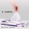 100Pcs S/M/L/Xl Disposible Gloves Transparent Cleaning Gloves Kitchenware Thickened Tpe Gloves Food Grade Protective Film Gloves