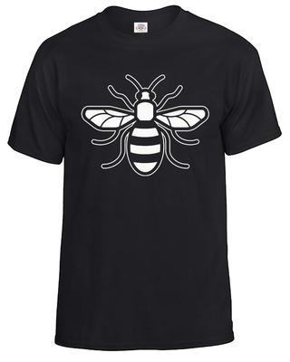 MANCHESTER BEE Historische Arbeiterklasse Arbeiterbiene Ikone Herren T-Shirt tee S BIS 5XL