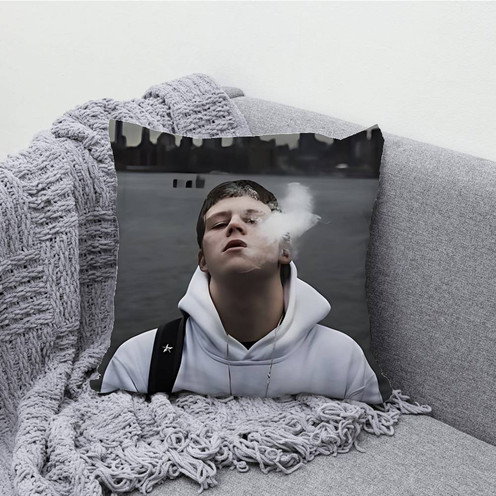 Yung Lean Jonatan Pillow Case Print Polyester Fiber 40X40 cm Home Sofa Throw Cushion Cover Decoration