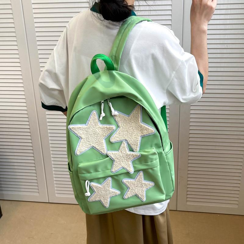 Stylish Large Capacity Backpack 2023 Summer Lightweight Simple Trendy Cute Bag