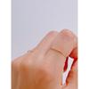 [Blissgold] 14K Cut Hollow Ring (1mm) / Layered Ring, Thin Ring, Ten-Finger Ring Rbl4070