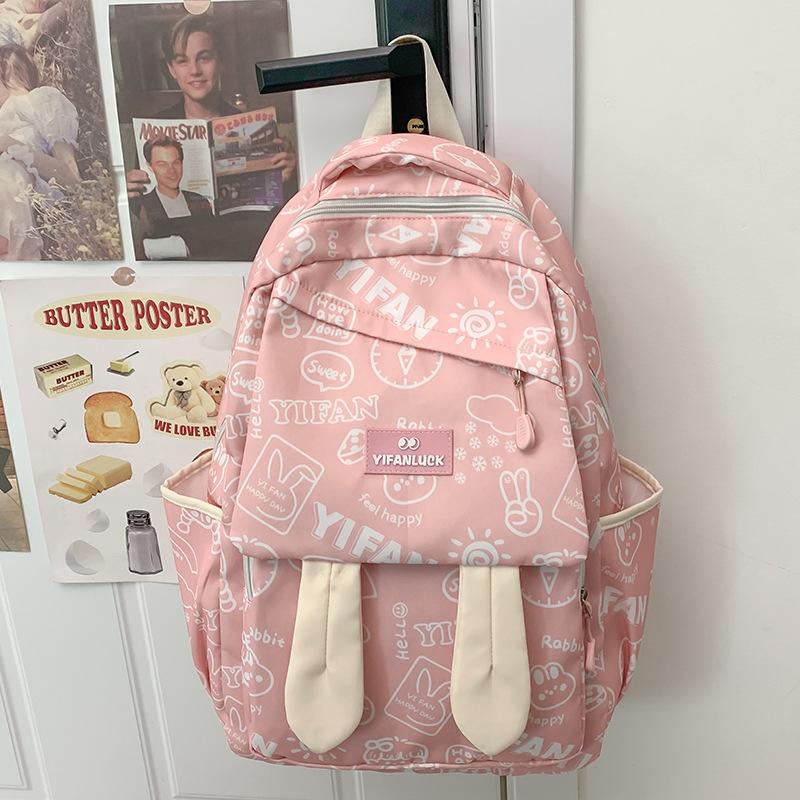 

Детские школьные ранцы Ученики начальной школы Милые девочки Ученики средней школы Рюкзаки с принтом