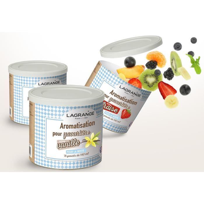 LAGRANGE Aromatisation Vanille pour yaourts - 380310 - 500 g