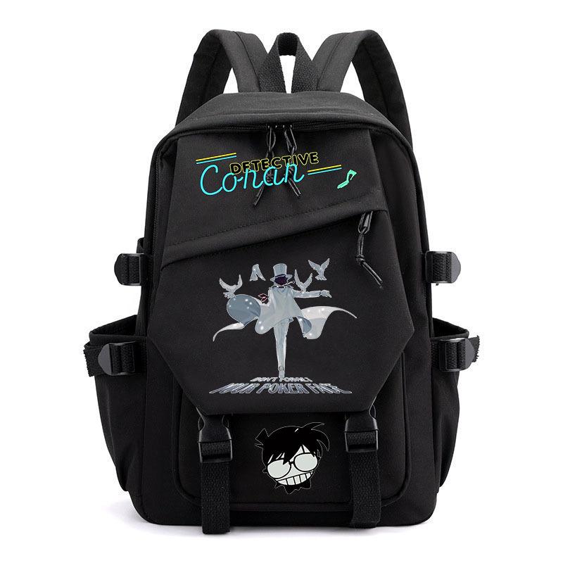 Anime Conan schoolbag children's backpack primary school bag male and female junior high school students college students campus backpack