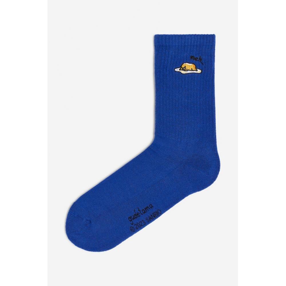 

Носки HM design, синие, гудетама