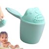 Bath Rinser Cup for Babies Cartoon Bear Baby Bath Rinse Cup with Handle Rinsing Water Scoop for Protecting Infant Toddlers Eyes